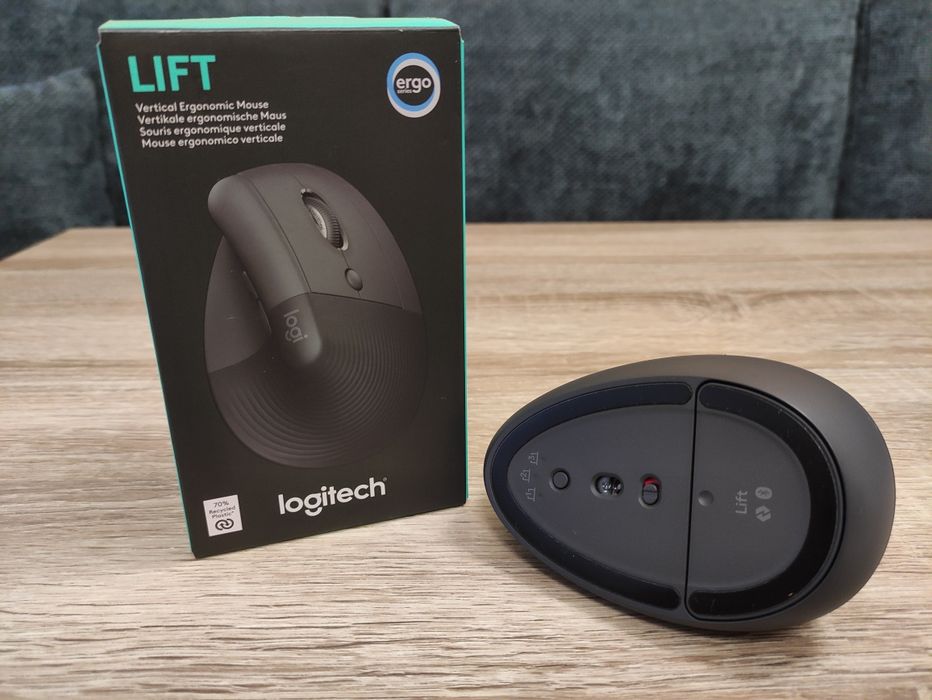 Logitech Lift - mysz komputerowa