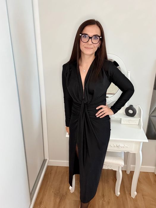 Sukienka z cyrkoniami