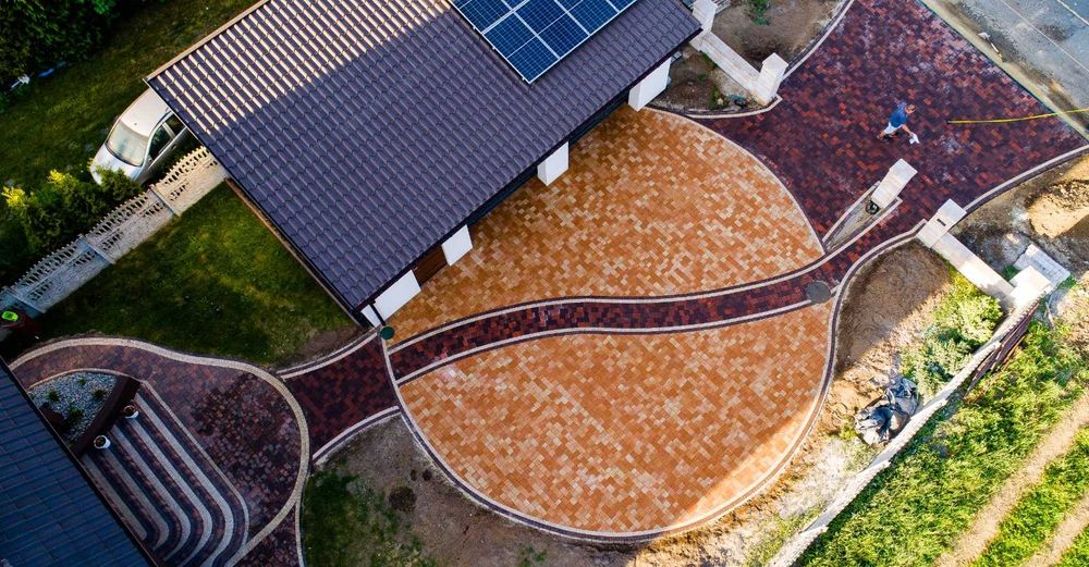 Kostka Brukowa Układanie Gwarancja Tarasy Podjazdy Niwelacja Chodniki