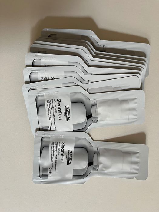 SteamPod olejek próbki termoochrona L'Oreal