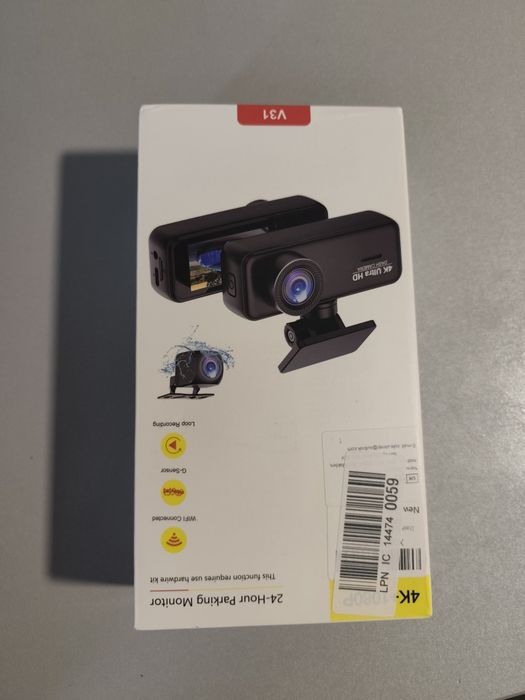 kamera samochodowa (wideorejestrator) V31 4K Ultra HD