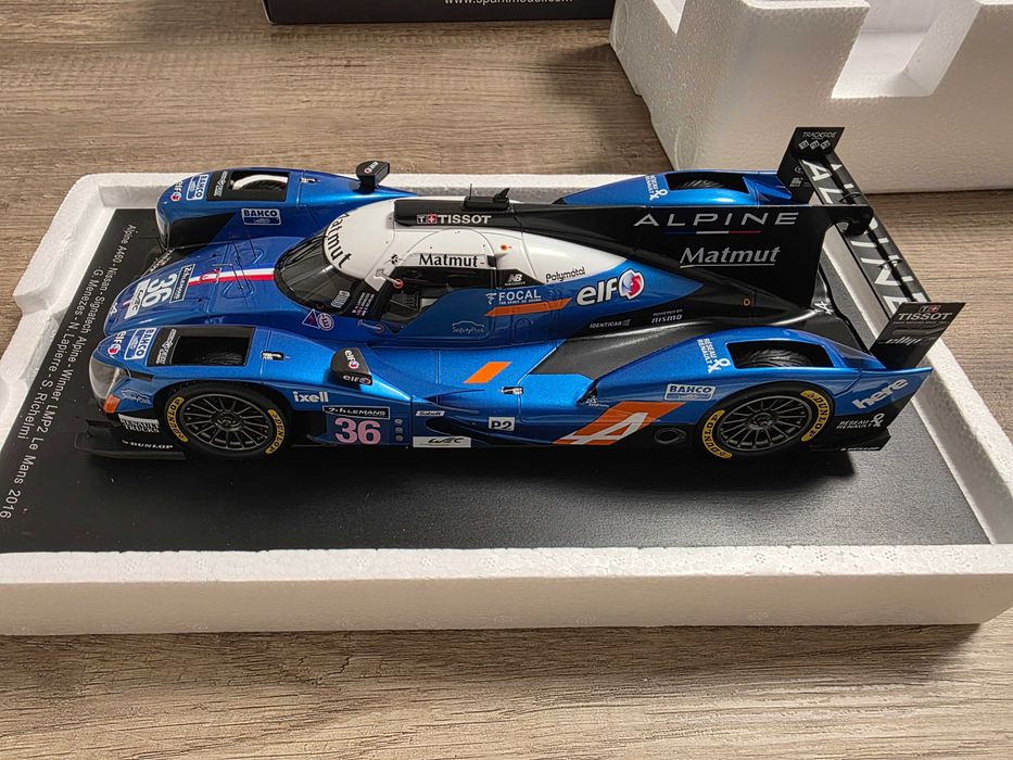Alpine Le Mans winner 2016  1:18  Spark