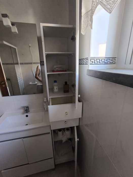 Armário de casa de banho coluna