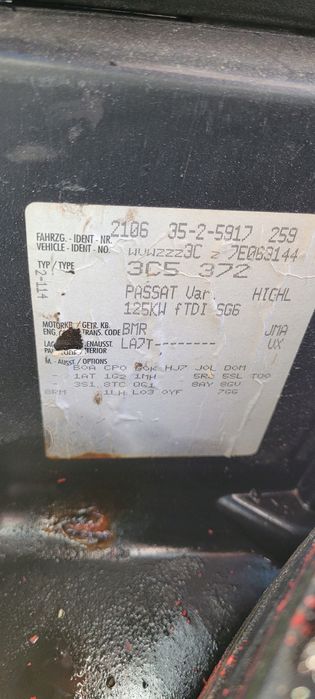 vw passat b6 2.0 tdi 05r- pas przedni chłodnice wentylatory