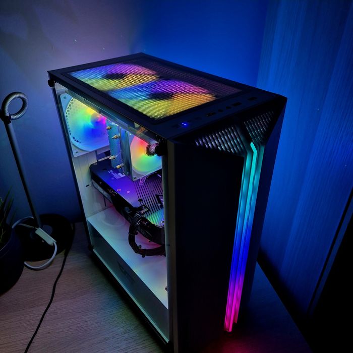 Komputer RX6600XT/Rtx3060ti/R5 5500/16gb ram/Gamingowy Okazja Gwarancj