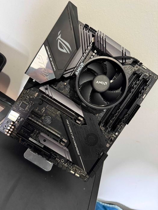 Bundle AMD Ryzen 5 3600X + ASUS ROG Strix X570-F + 16 GB RAM + SSD NVMe + HDD