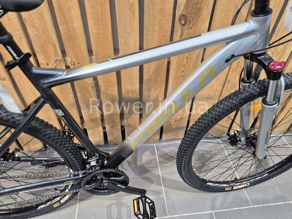 Алюмінієвий велосипед касета AL 27.5" Formula F-1 DD CS рама-18" срібл