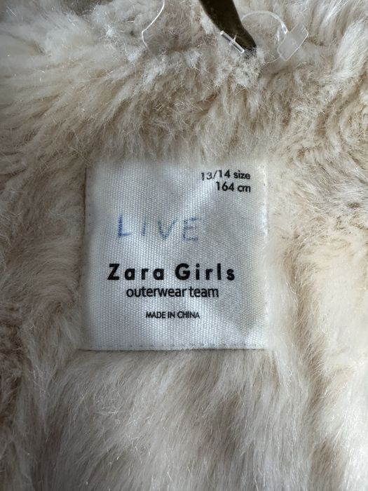 Kurtka zimowa ocieplana parka Zara 164