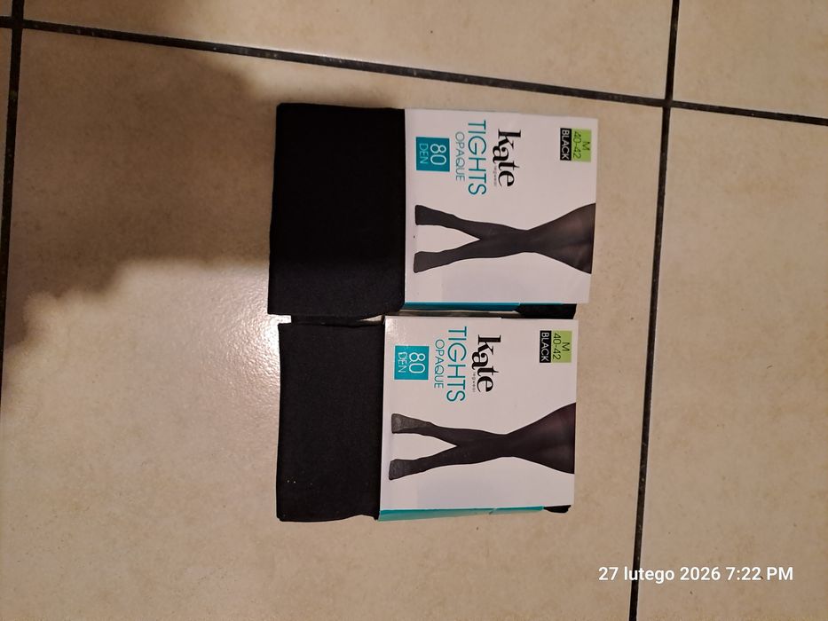 Rajstopy dwie pary M