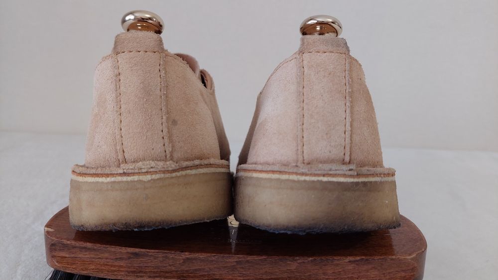 Замшевые Clarks Desert London(туфли,ботинки,кроссовки)