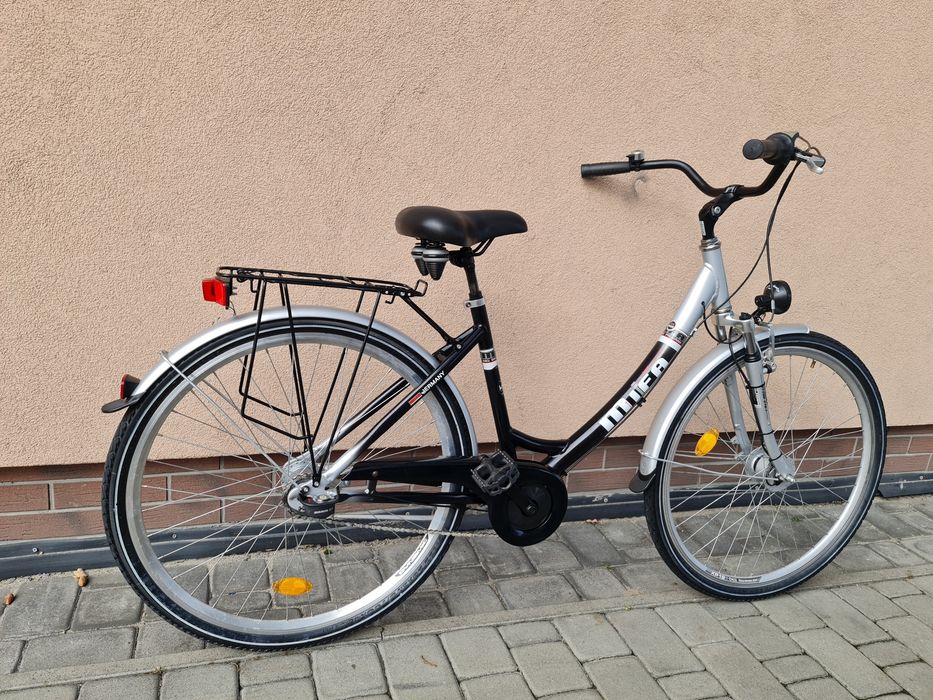 Damka miejska MIFA koła 28 SHIMANO aluminium rabat WYSYŁKA