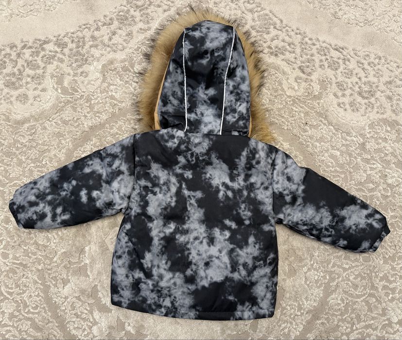 Дитячий зимовий костюм комбінезон для хлопчика на пуху 120