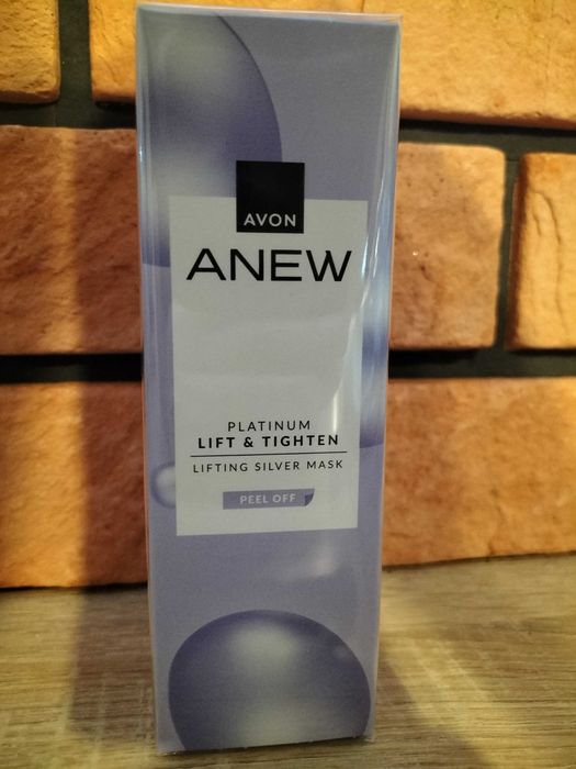 AVON ANEW Liftingująca Maska Peel-off do Twarzy Srebrna Maseczka