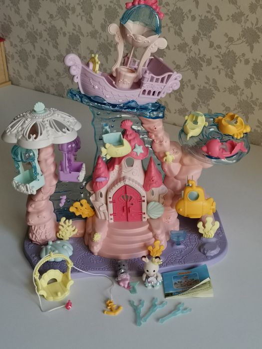 Sylvanian families  сильвания фемели мебель кроватка для кукол