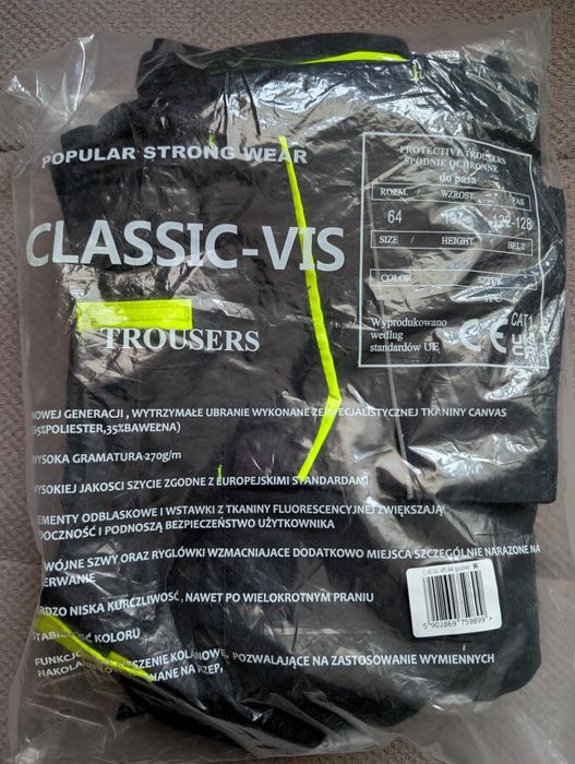 Spodnie robocze Classic-vis