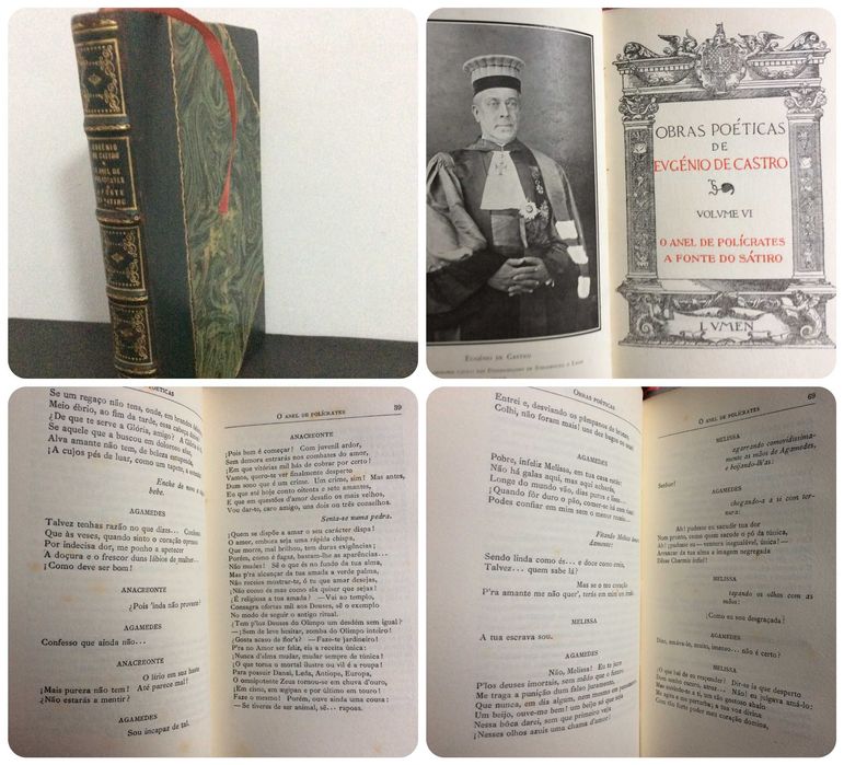 Obras Poéticas de Eugénio de Castro: O Anel de Policrates...