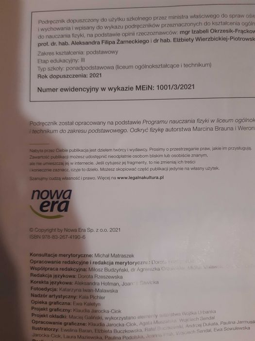 Odkryć fizykę 3 Podręcznik