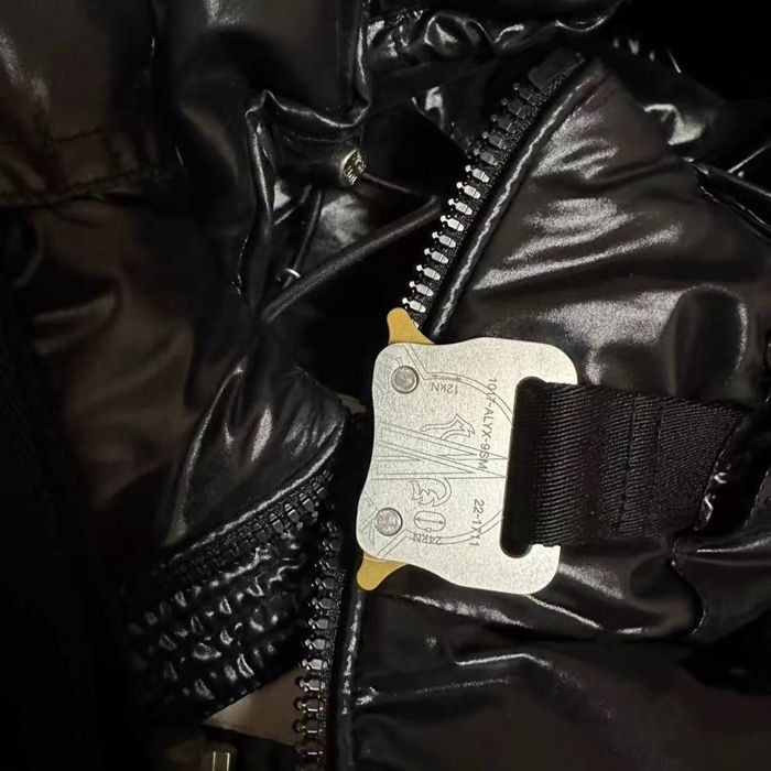 Куртка, Пуховик Moncler Alyx 1017 / Alyx Moncler jacket / Alyx Moncler puffer / пуховик Алікс Монклер Black / чорна