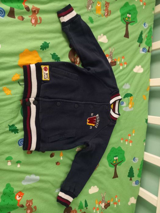 Casaco cardado 2-3 anos