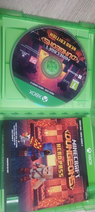 Gra xbox one minecraft dungeons hero edition