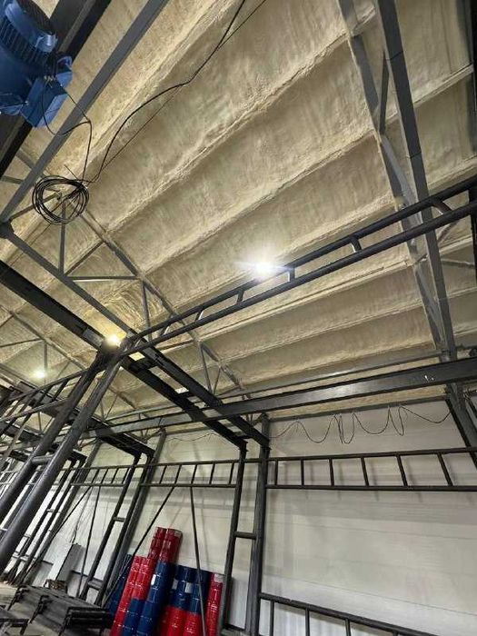 Утеплення пінополіуританом, ППУ, утеплення піною