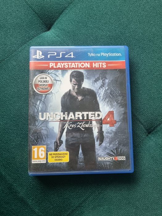 Uncharted 4 Kres Złodzieja Thief's End PS4