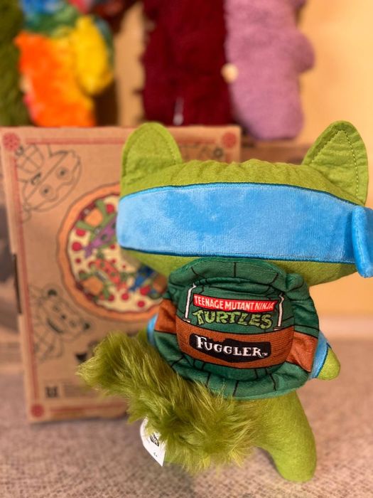 Мягкая игрушка Фуглер Fuggler Половинки Зубастик Черепашка- ниндзя Нов