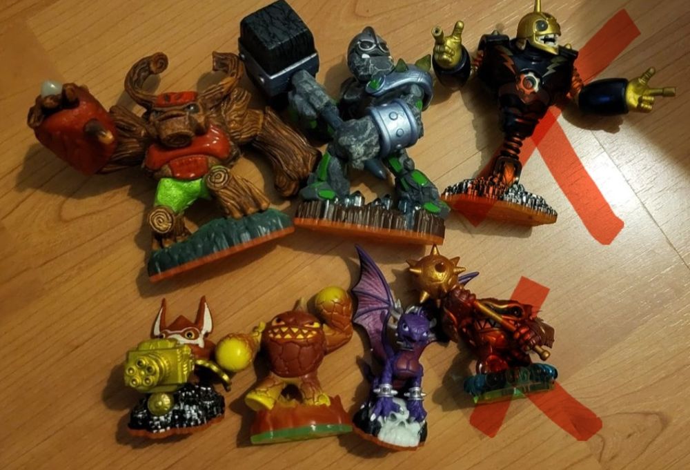 Nintendo 3ds bonecos Skylanders