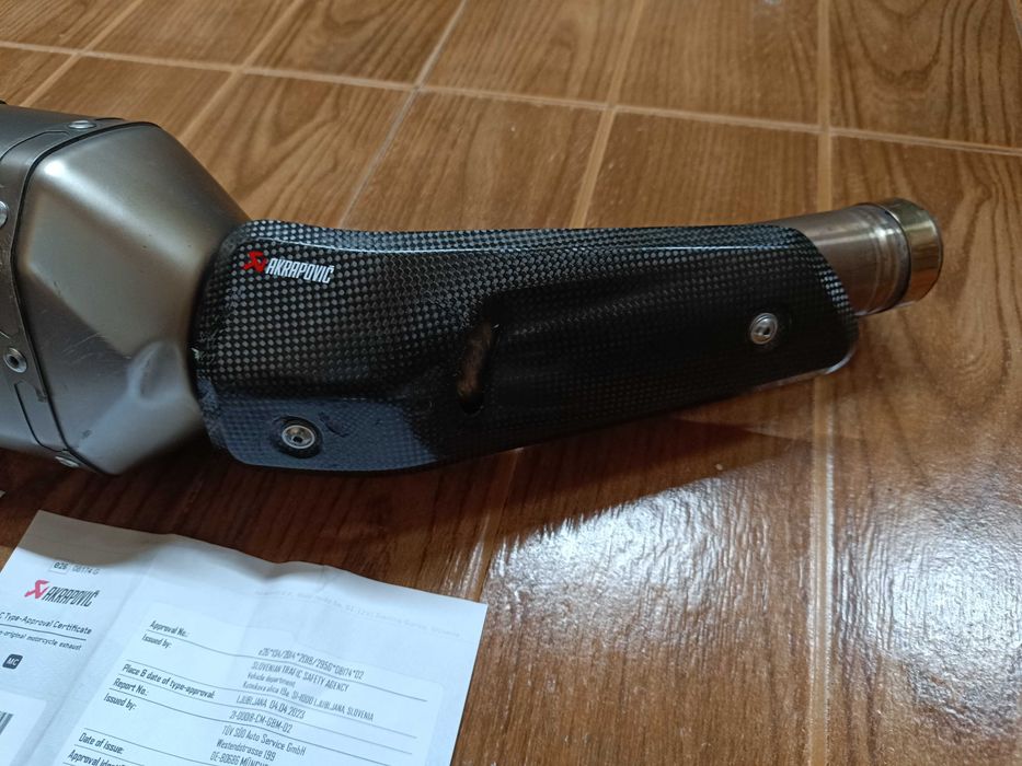 Ponteira Akrapovic Yamaha TENERE 700