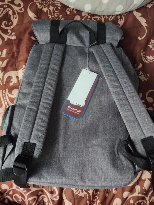 Plecak Everhill miejski , szkolny , trekkingowy , vintage nowy okazja