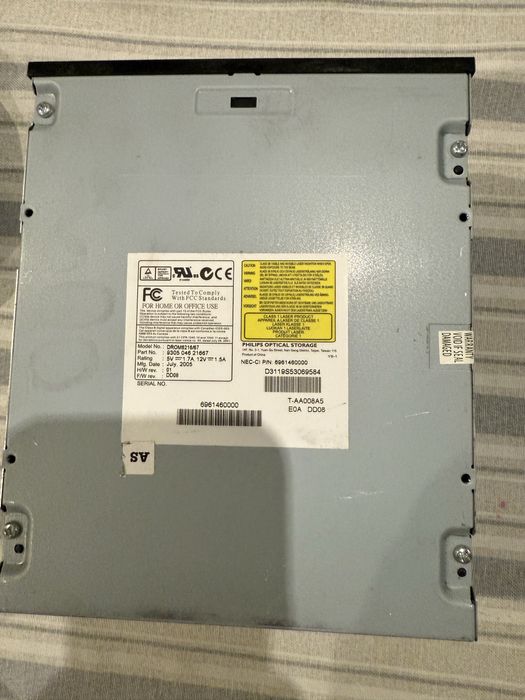 DVD Rom Philips DROM6216/67