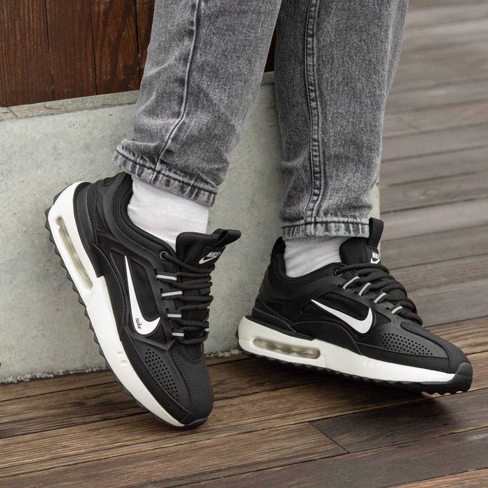 Мужские кроссовки Nike Air Max Dawn Black-White Premium. 40-45