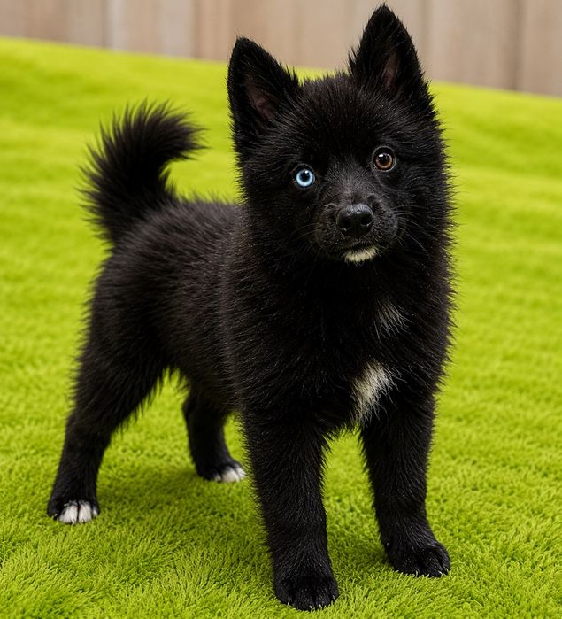 Міні хаскі Помски Посмкі Pomsky