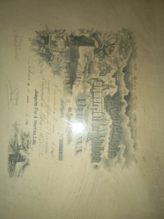 Diploma Lisboa antigo