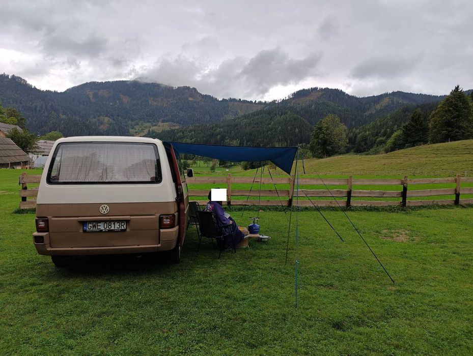 T4 Kamper. Volkswagen Transporter gotowy do drogi.