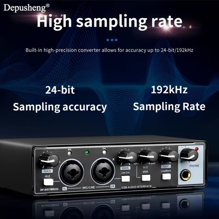 Звукова карта - аудіоінтерфейс