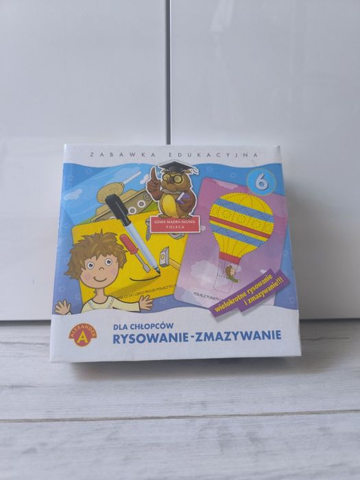 Rysowanie - zmazywanie dla chłopców