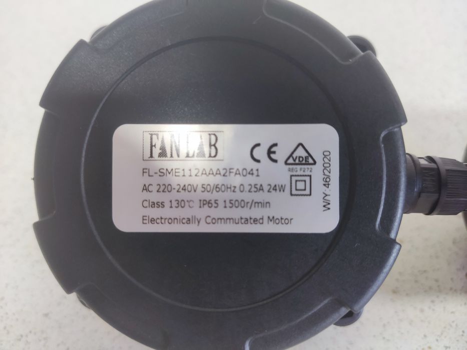 Motor Fanlab 24w 1500rpm/min