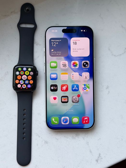 Apple Watch SE 3 40 mm GPS + Cellular – bardzo dobry stan, gwarancja Apple