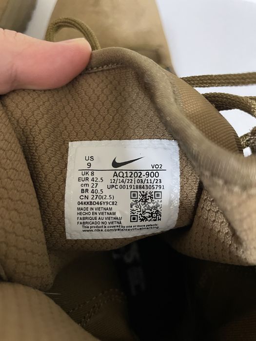 Nike берці чоловічі, розмір 42.5 (27 сантиметрів устілка)