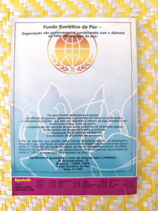 Revista Sputnik - 1989-05  Panorama da imprensa Soviética