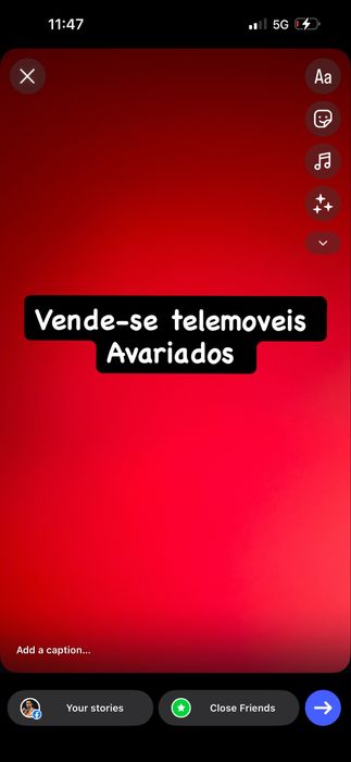 Vendo telemoveis com defeito