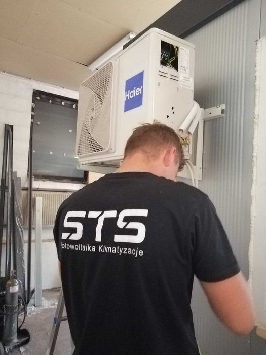 Klimatyzacja do domu biura 3,5 kW funkcja grzania, chłodzenia, WiFi z montażem.