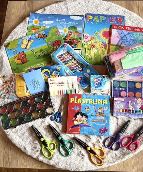 Zestaw do prac plastycznych