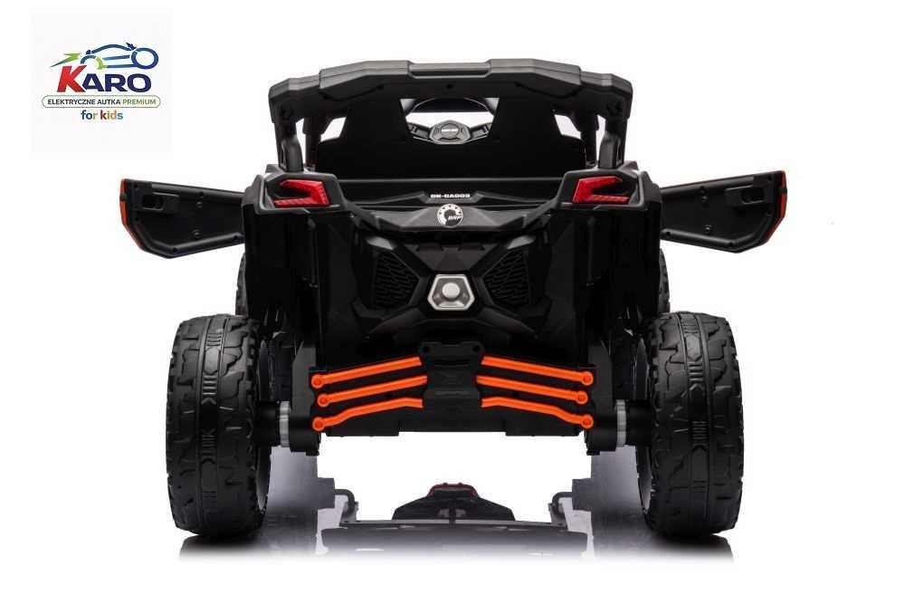 Auto na akumulator CAN-AM Maverick Pojazd dla dzieci 4x4 Full Led EVA