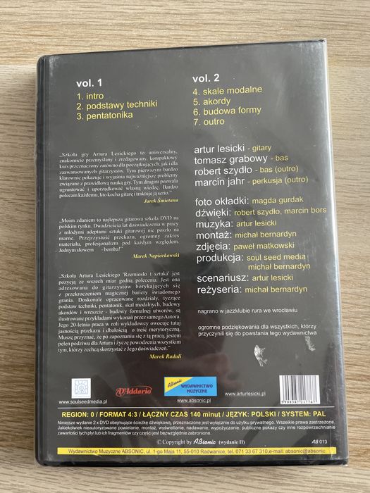 Szkoła gry na gitarze DVD