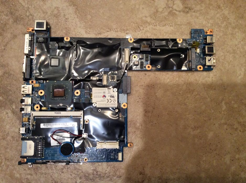 HP Compaq 2510p, материнська плата