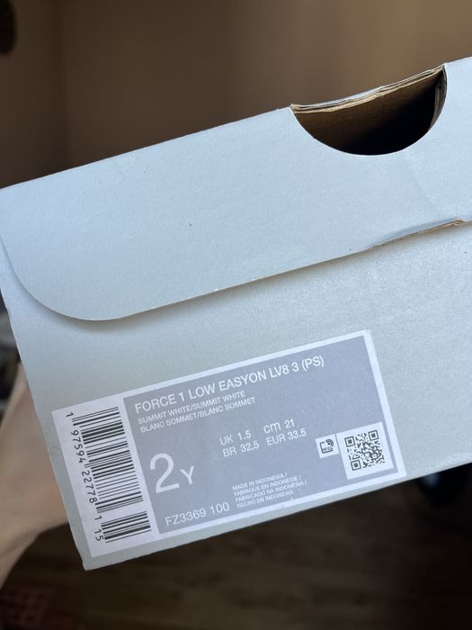 Кроссовки Nike  Force 1 натуральная кожа