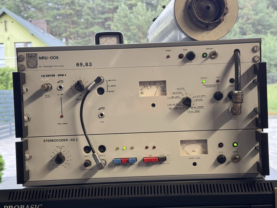 Nadajnik radiowy NRU-005 100W niskie pasmo