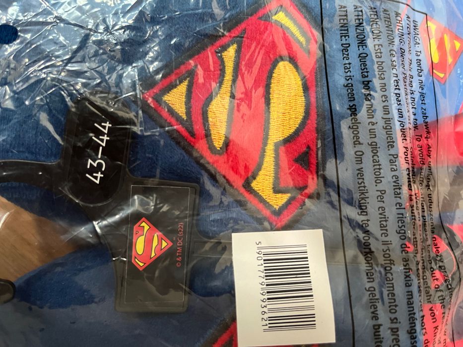 Kapcie Superman NOWE